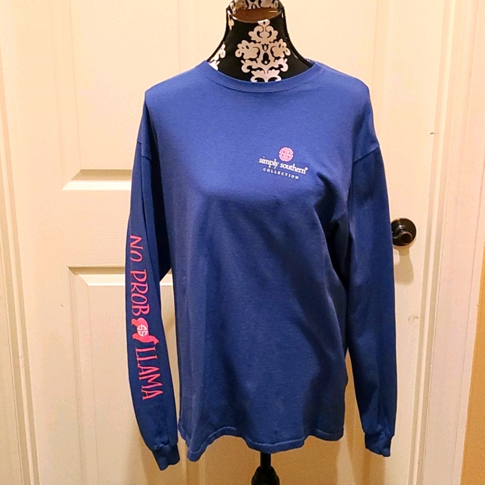 Simply Southern Llama Long Sleeve